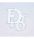 Dior plata 30x35mm