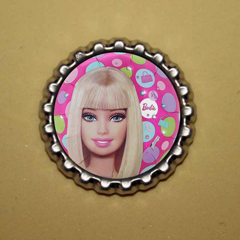 Barbie Cara | Chapa personalizada