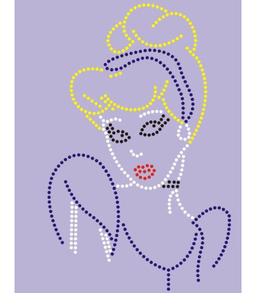 Olaf transfer de strass 20x14cm