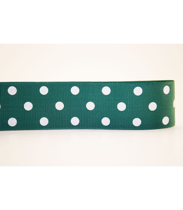 Lunares CREMA/blanco PURPURINA 38mm