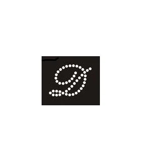 Transfer de Strass LETRAS 32mm - Varias opciones Transfer de Strass LETRAS 32mm - Varias opciones