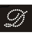 Transfer de Strass LETRAS 32mm - Varias opciones