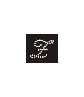 Transfer de Strass LETRAS 32mm - Varias opciones