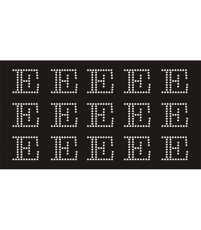 Transfer de Strass LETRAS 32mm - Varias opciones