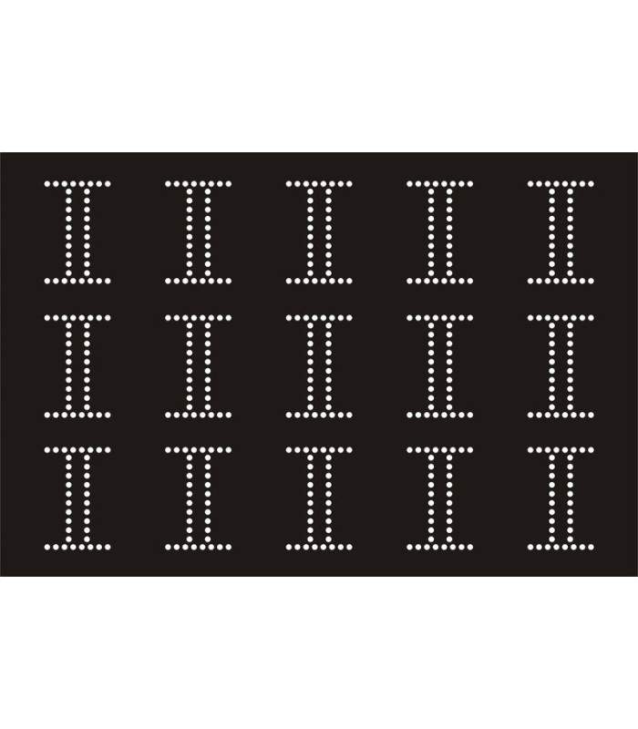 Transfer de Strass LETRAS 32mm - Varias opciones