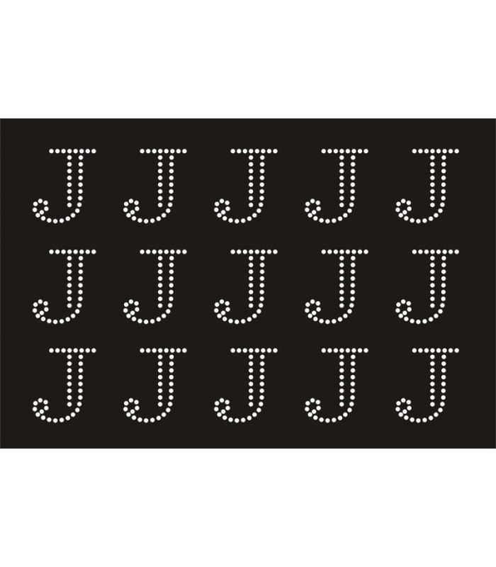 Transfer de Strass LETRAS 32mm - Varias opciones