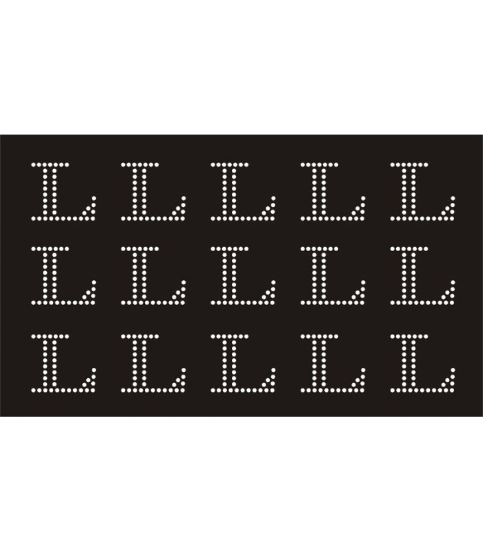 Transfer de Strass LETRAS 32mm - Varias opciones