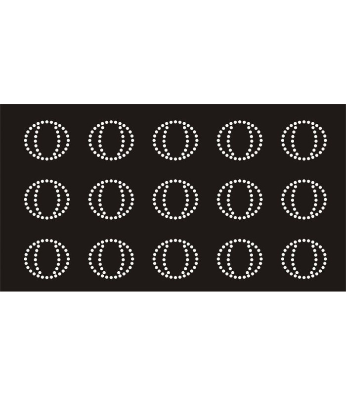 Transfer de Strass LETRAS 32mm - Varias opciones