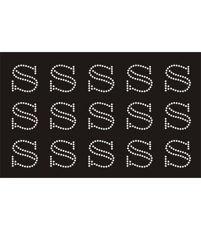Transfer de Strass LETRAS 32mm - Varias opciones