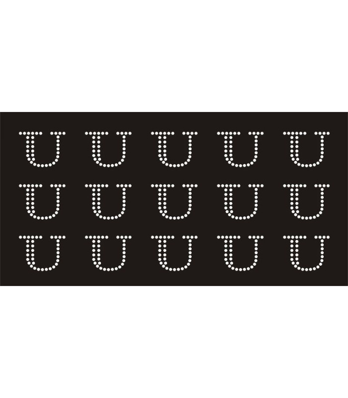 Transfer de Strass LETRAS 32mm - Varias opciones