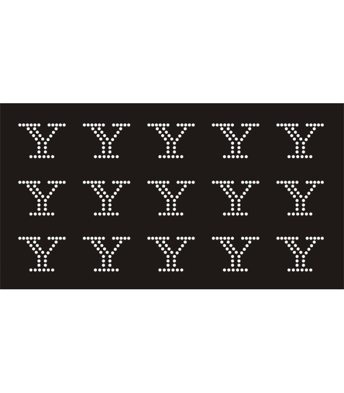 Transfer de Strass LETRAS 32mm - Varias opciones