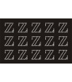 Transfer de Strass LETRAS 32mm - Varias opciones