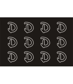 Transfer de Strass LETRAS ENGRAVER 32mm - Varias opciones Transfer de Strass LETRAS ENGRAVER 32mm - Varias opciones