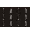 Transfer de Strass LETRAS ENGRAVER 32mm - Varias opciones
