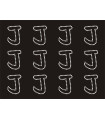 Transfer de Strass LETRAS ENGRAVER 32mm - Varias opciones