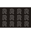Transfer de Strass LETRAS ENGRAVER 32mm - Varias opciones