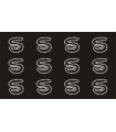 Transfer de Strass LETRAS ENGRAVER 32mm - Varias opciones