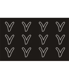 Transfer de Strass LETRAS ENGRAVER 32mm - Varias opciones Transfer de Strass LETRAS ENGRAVER 32mm - Varias opciones