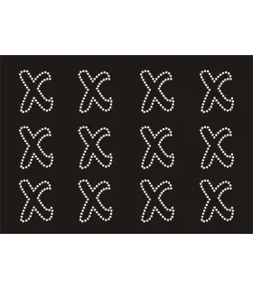 Transfer de Strass LETRAS ENGRAVER 32mm - Varias opciones Transfer de Strass LETRAS ENGRAVER 32mm - Varias opciones