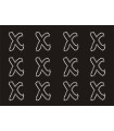 Transfer de Strass LETRAS ENGRAVER 32mm - Varias opciones