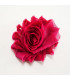 Flor de tul ROSA 60mm