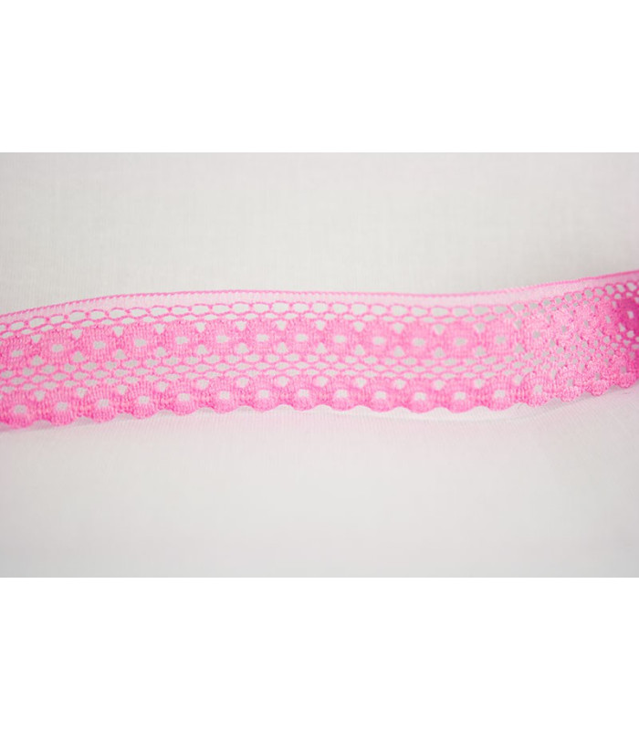 Encaje NYLON 20mm BODOQUES - Varios colores