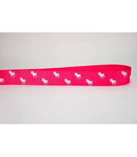 Ralph Lauren fucsia/blanco 22mm