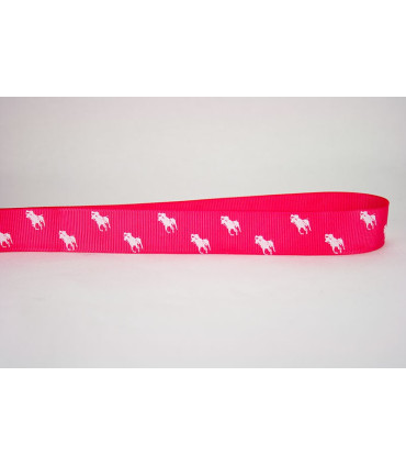 Ralph Lauren fucsia/blanco 22mm