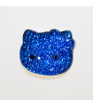 Hello Kitty TROQUELADA AZUL 30 mm