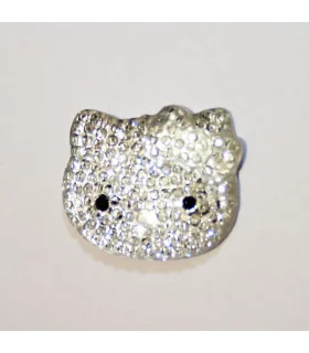 Hello Kitty TROQUELADA Blanca 30 mm