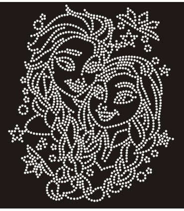 TRANSFER STRASS FROZEN 17*21CMS