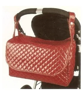 BOLSO PANERA ACOLCHADO BORDADO - Varios colores