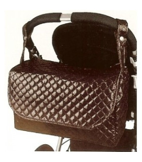 BOLSO PANERA ACOLCHADO BORDADO - Varios colores
