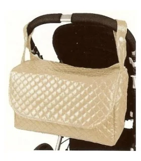 BOLSO PANERA ACOLCHADO BORDADO - Varios colores