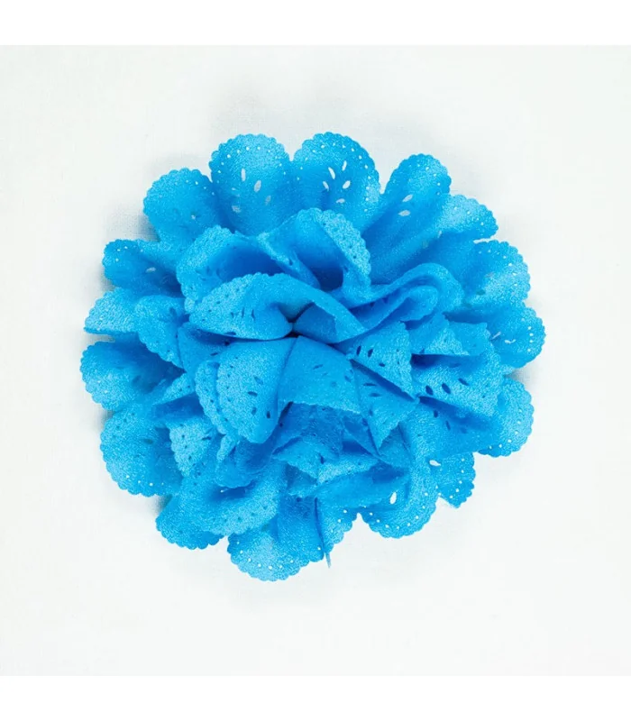 FLOR POMPOM 10cms - Varios colores