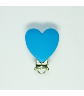 CHUPETERO CORAZÓN SILICONA 40*50mm - Varios colores