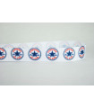 CONVERSE LOGO - Blanco 25mm