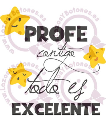 PROFE, CONTIGO TODO ES EXCELENTE