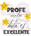 PROFE, CONTIGO TODO ES EXCELENTE