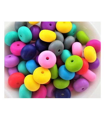 2X1 ÁBACO SILICONA 14mm - VARIOS COLORES