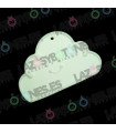 MORDEDOR NUBE 85*70mm - VARIOS COLORES