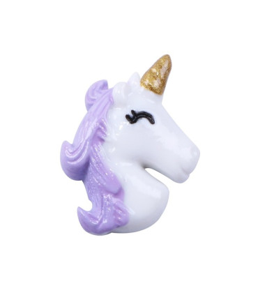 UNICORNIO 3D 25*30mm - VARIOS COLORES