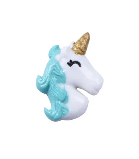 UNICORNIO 3D 25*30mm - VARIOS COLORES