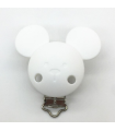 CHUPETERO SILICONA MICKEY - Varios colores