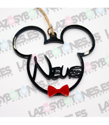 BOLA DE NAVIDAD - MOD. MICKEY PAJARITA