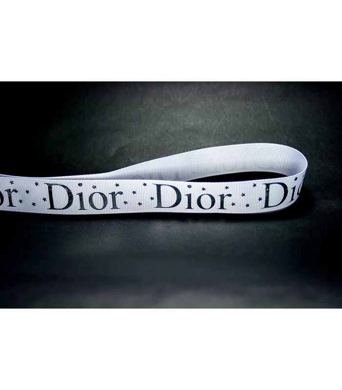 DIOR BLANCO/PLATA 25mm 