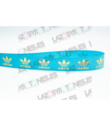 ADIDAS AZUL/ORO 25MM