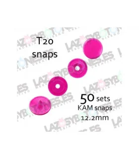 PACK de 50 SNAPS KAM - Fucsia PACK de 50 SNAPS KAM - Fucsia
