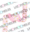 PIÑAS ROSA/DORADO 22MM