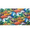 Tela de DINOSAURIOS 110 cms ancho